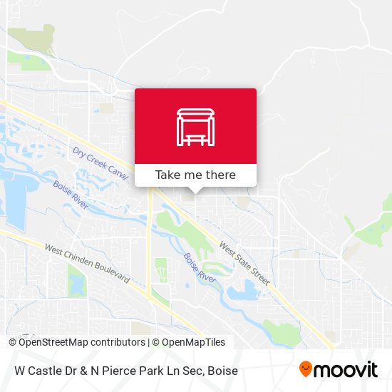 Mapa de W Castle Dr & N Pierce Park Ln Sec