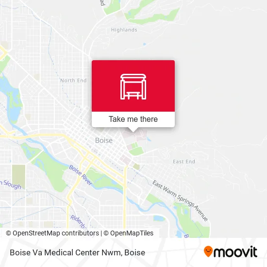 Mapa de Boise Va Medical Center Nwm