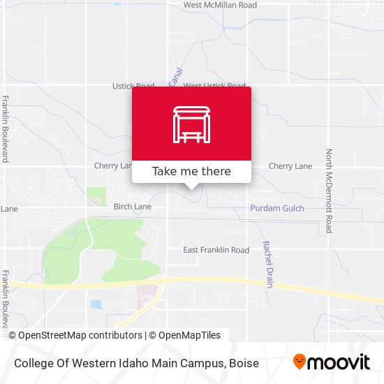 College Of Western Idaho Main Campus map