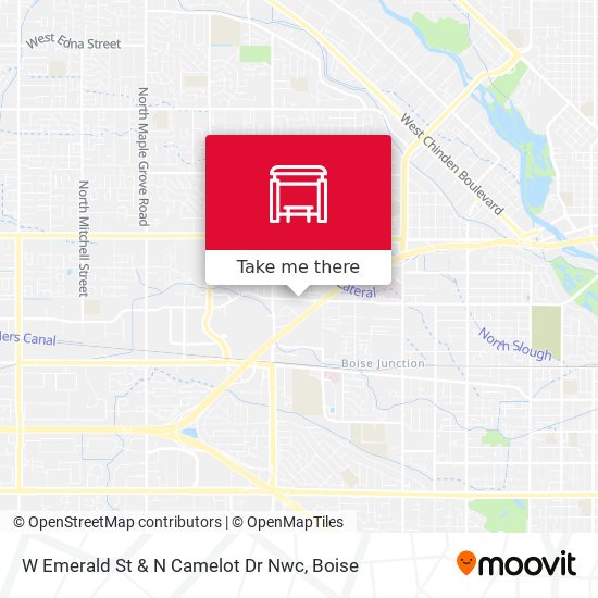 Mapa de W Emerald St & N Camelot Dr Nwc