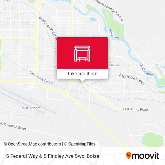Mapa de S Federal Way & S Findley Ave Swc
