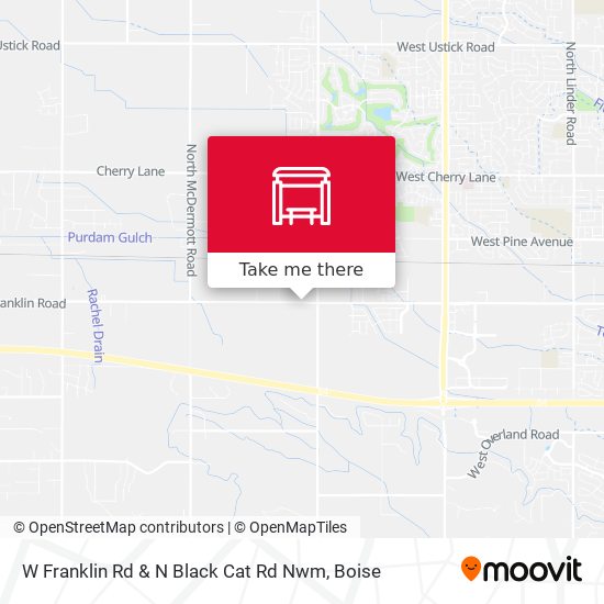 Mapa de W Franklin Rd & N Black Cat Rd Nwm