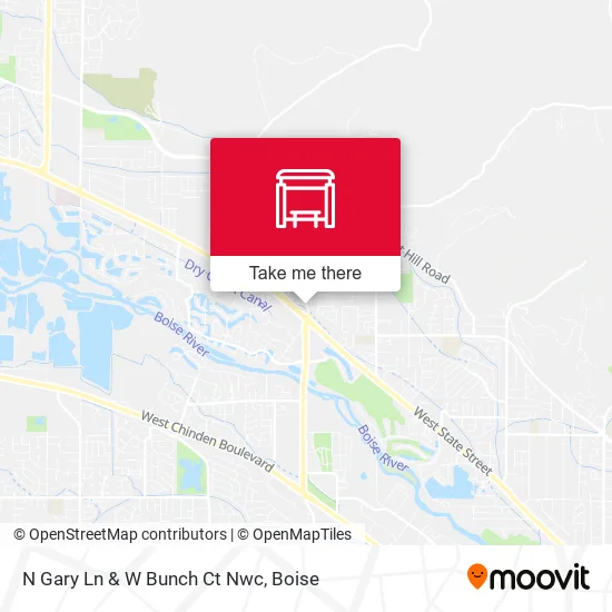 Mapa de N Gary Ln & W Bunch Ct Nwc