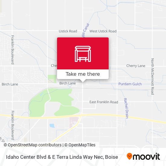 Mapa de Idaho Center Blvd & E Terra Linda Way Nec