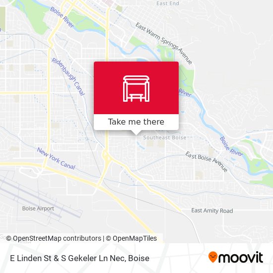 Mapa de E Linden St & S Gekeler Ln Nec