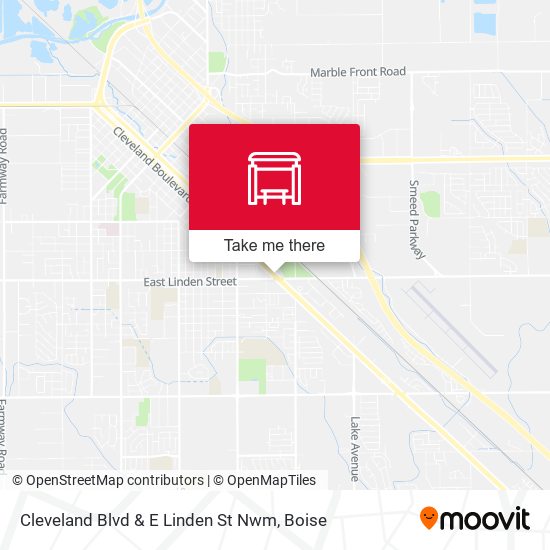 Mapa de Cleveland Blvd & E Linden St Nwm