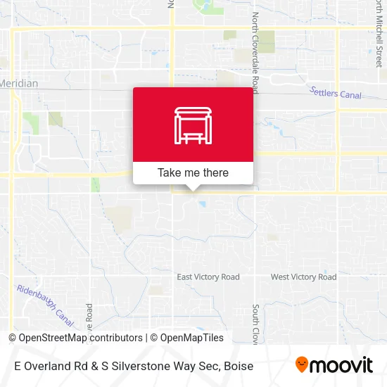 Mapa de E Overland Rd & S Silverstone Way Sec