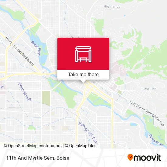 11th And Myrtle Sem map