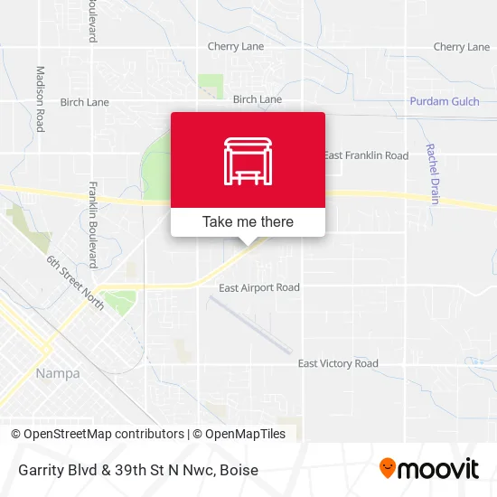 Mapa de Garrity Blvd & 39th St N Nwc