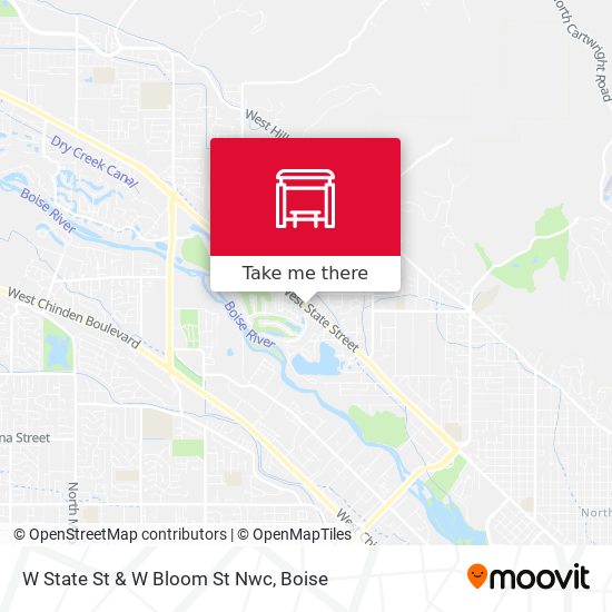 Mapa de W State St & W Bloom St Nwc