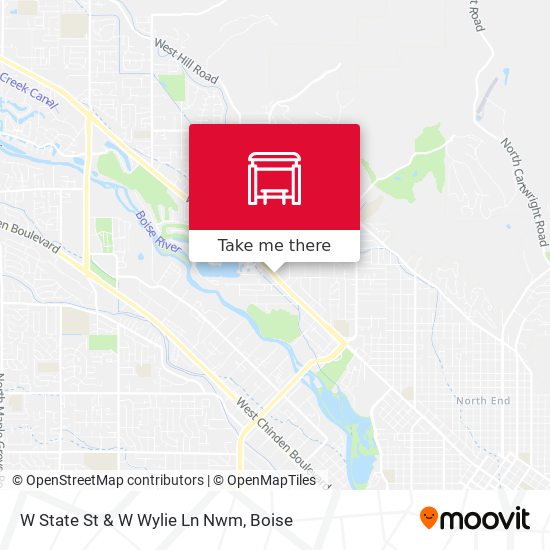 Mapa de W State St & W Wylie Ln Nwm
