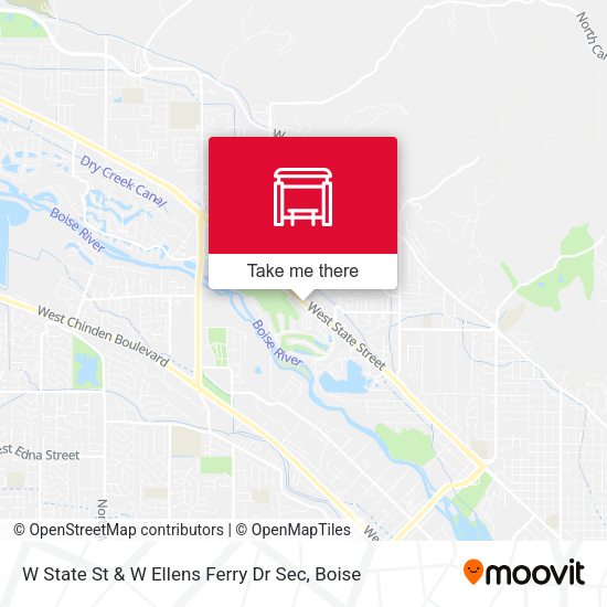 W State St & W Ellens Ferry Dr Sec map