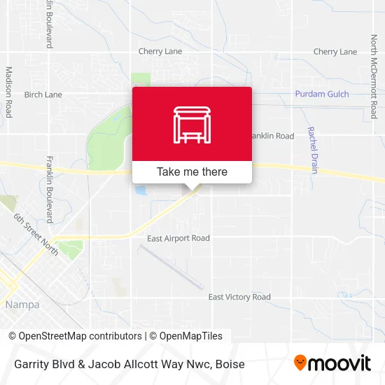Mapa de Garrity Blvd & Jacob Allcott Way Nwc