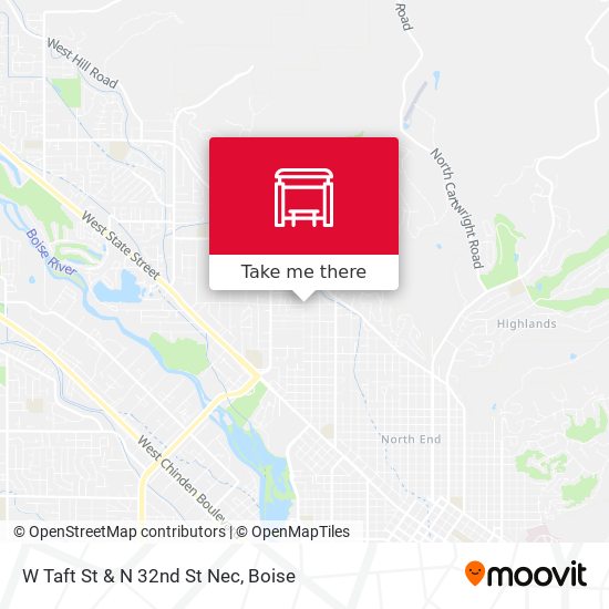 W Taft St & N 32nd St Nec map