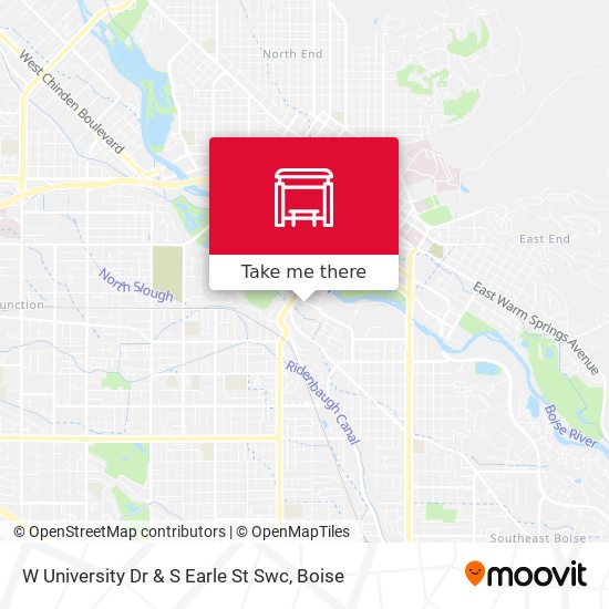 W University Dr & S Earle St Swc map