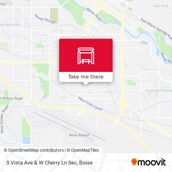 Mapa de S Vista Ave & W Cherry Ln Sec