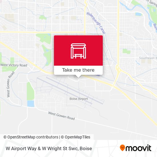 Mapa de W Airport Way & W Wright St Swc
