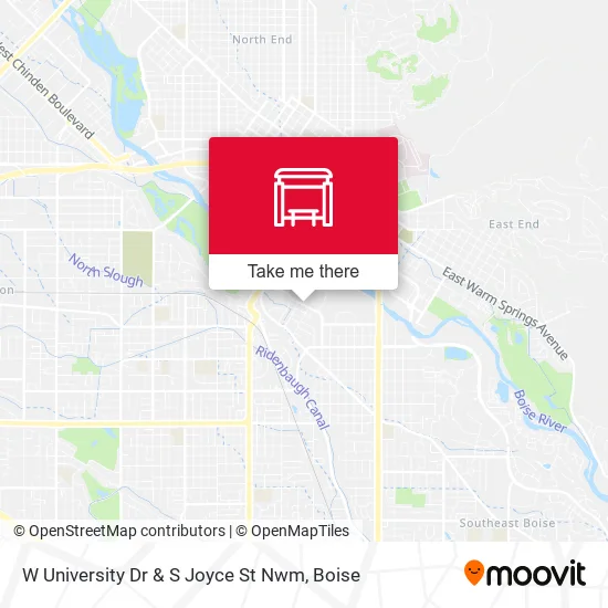 Mapa de W University Dr & S Joyce St Nwm
