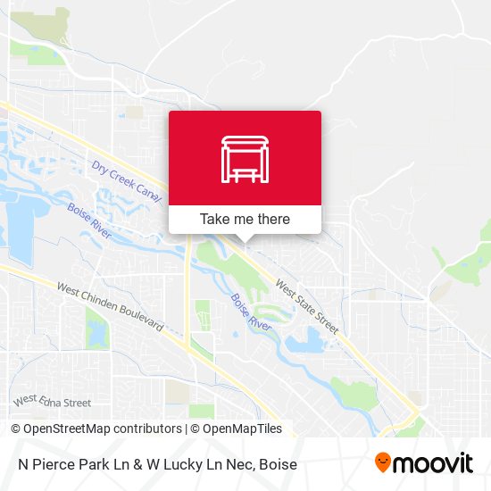 N Pierce Park Ln & W Lucky Ln Nec map