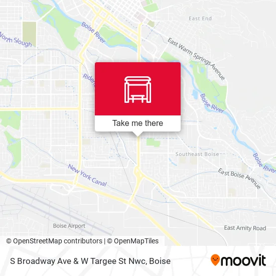Mapa de S Broadway Ave & W Targee St Nwc