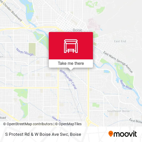Mapa de S Protest Rd & W Boise Ave Swc