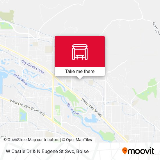 Mapa de W Castle Dr & N Eugene St Swc