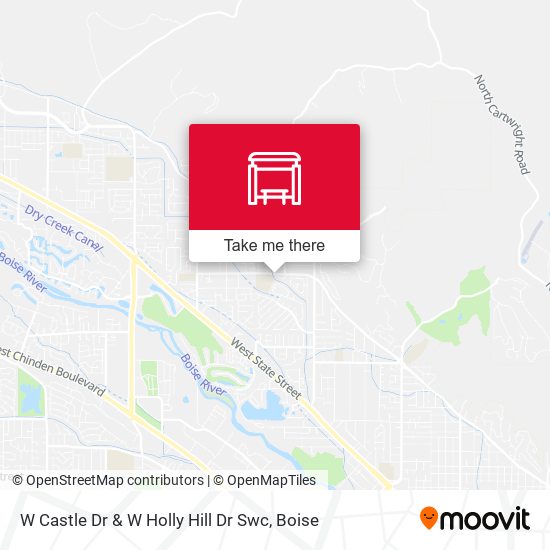 Mapa de W Castle Dr & W Holly Hill Dr Swc