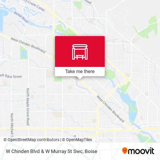 Mapa de W Chinden Blvd & W Murray St Swc