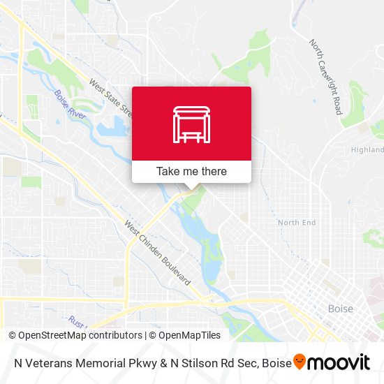 N Veterans Memorial Pkwy & N Stilson Rd Sec map