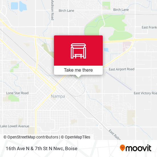 Mapa de 16th Ave N & 7th St N Nwc
