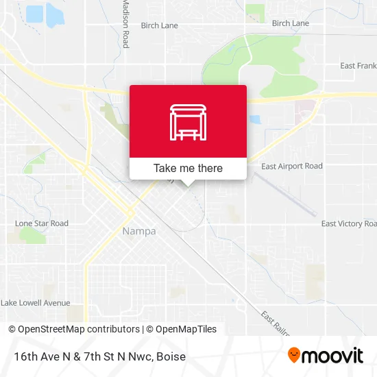 Mapa de 16th Ave N & 7th St N Nwc