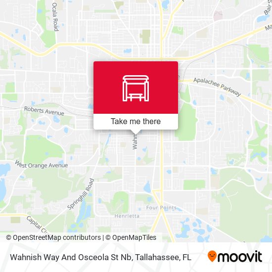 Mapa de Wahnish Way And Osceola St Nb