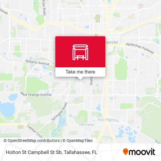 Holton St Campbell St Sb map