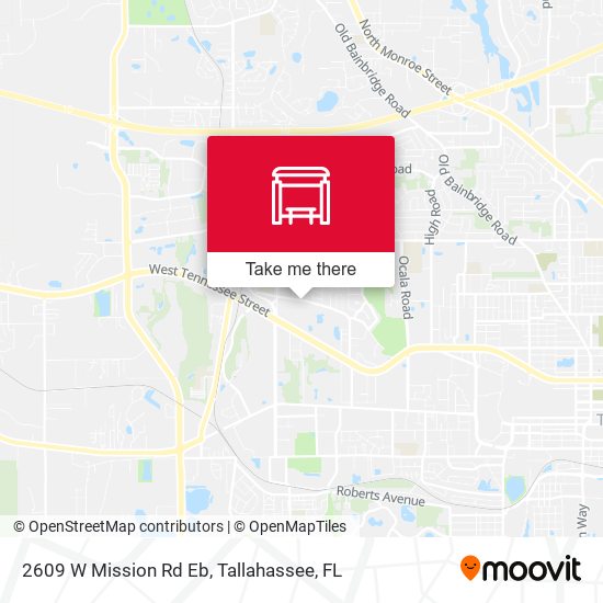 2609 W Mission Rd Eb map