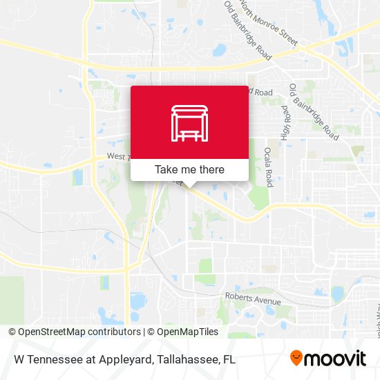 W Tennessee at Appleyard map