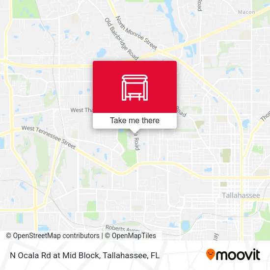 Mapa de N Ocala Rd at Mid Block