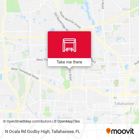 N Ocala Rd Godby High map