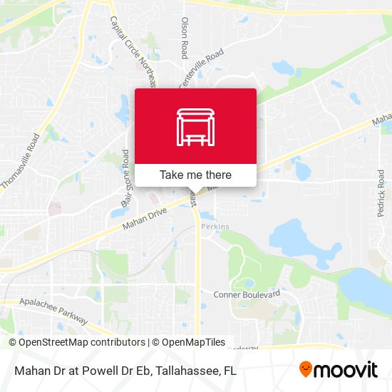 Mapa de Mahan Dr at Powell Dr Eb