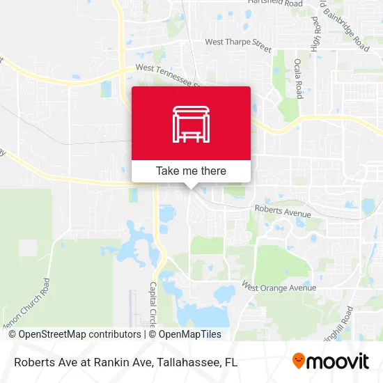 Mapa de Roberts Ave at Rankin Ave
