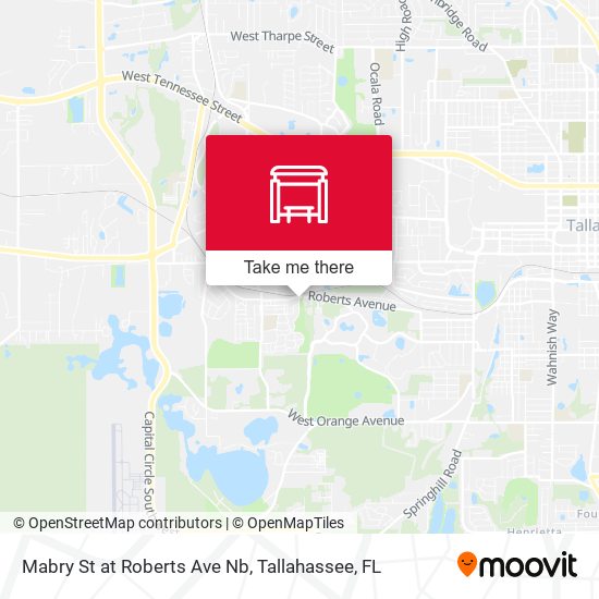 Mapa de Mabry St at  Roberts Ave Nb