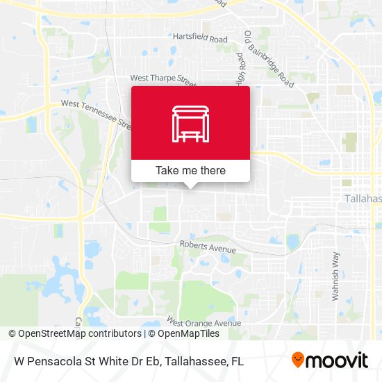 Mapa de W Pensacola St  White Dr Eb