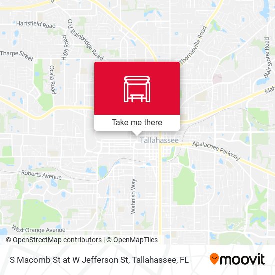 S Macomb St at W Jefferson St map