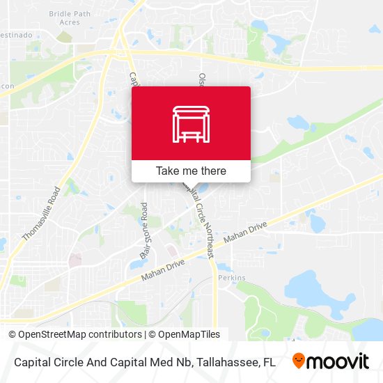 Mapa de Capital Circle And Capital Med Nb