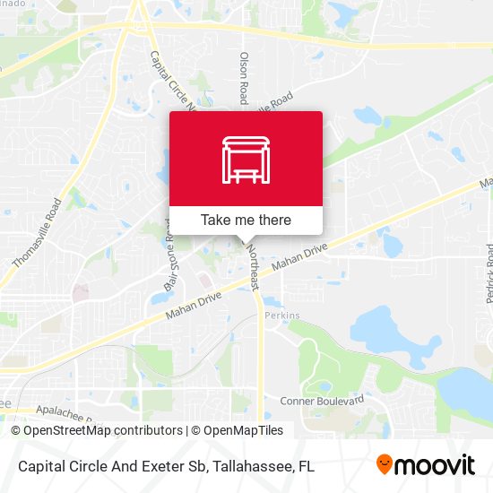 Capital Circle And Exeter Sb map