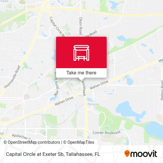 Mapa de Capital Circle at Exeter Sb