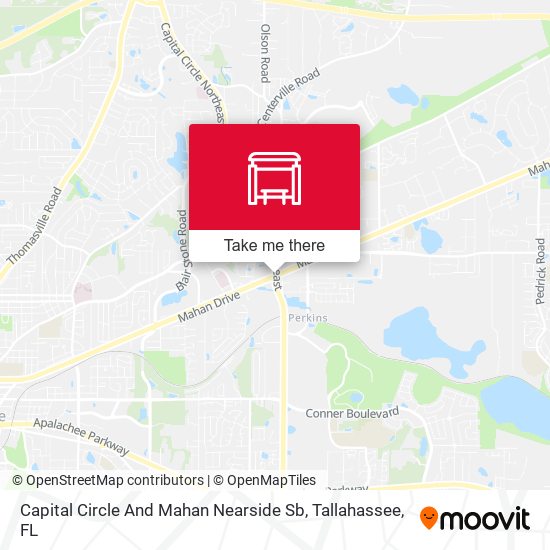 Capital Circle And Mahan Nearside Sb map