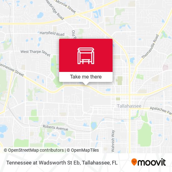 Tennessee at Wadsworth St Eb map