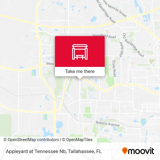 Mapa de Appleyard at Tennessee Nb