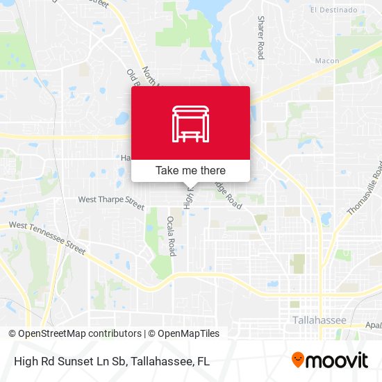 Mapa de High Rd Sunset Ln Sb