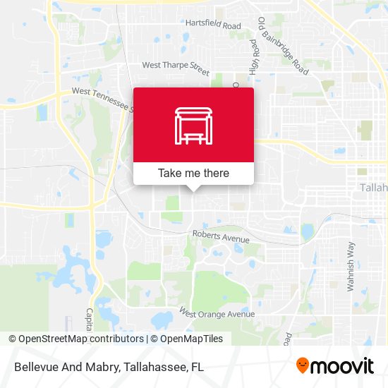 Bellevue And Mabry map
